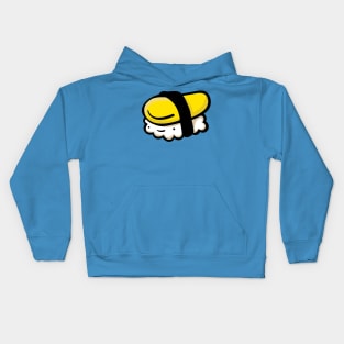 Yellow Sushi Dude Kids Hoodie